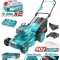 TOTAL - MASINA TUNS IARBA - 40V (INCLUDE ACUMULATOR SI INCARCATOR) PowerTool TopQuality