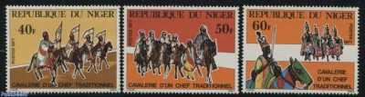 NIGER, CAVALERIE - SERIE COMPLETĂ MNH foto