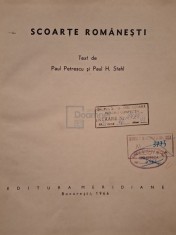 Paul Petrescu - Scoarte romanesti (Editia: 1966) foto