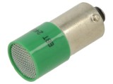 Lampă de Control LED Verde 24V