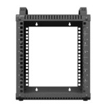 Open Rack 10 6U 280X300 Lanberg, Self-assembly, material Cold-rolled steel, max load 60 kg, negru