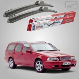 Cumpara ieftin Ștergătoare Volvo V70 I 1997-2000 | Set Față Flat &ndash; TeamCar&reg;
