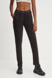 Helly Hansen pantaloni sport Daybreaker femei, culoarea negru, neted, 51743