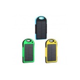 Power Bank Solar 5000mAh Astrum PB500 Verde, 2xUSB, Baterie Externa Portabila