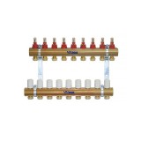 DISTRIBUITOR+COLECTOR 1-3 4 11 CAI CU DEBITMETRE PEXKIT VALROM 66421101600