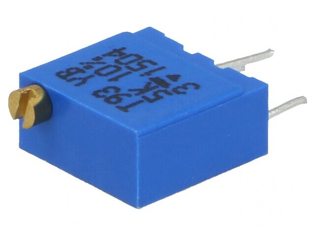 Potentiometru Multitura 5k&Omega; 500mW THT &plusmn;10%