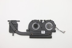 Cooler cu radiator Laptop, Lenovo, Yoga C740-15IML Type 81TD, 5H40S19962, BAPA1104R5H-Y001, AT1FH001VV0, 5V, 1A foto