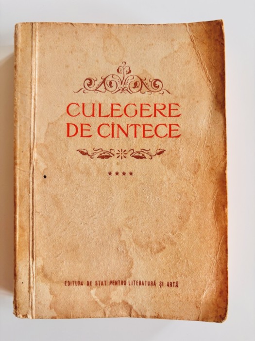 Culegere de c&acirc;ntece