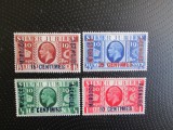 MAROC ZONA FRANCEZA IROUL ENGLEZ 1935 JUBILEUL GEORGE V SERIE =MNH=54