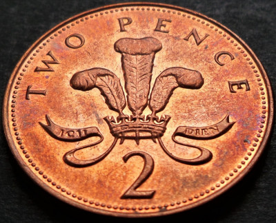 Moneda 2 (TW0) PENCE- ANGLIA / MAREA BRITANIE, anul 2001 * cod 4700 B foto