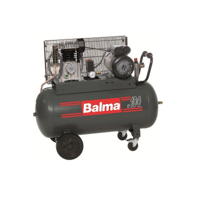 Compresor de aer NS12S-100 CM3 BALMA, debit aer aspirat 320 l/min, capacitate butelie 100 L, presiune 10bar, 230V foto