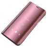 Husa Plastic OEM Clear View pentru Huawei P smart 2020, Roz