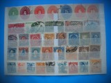 HOPCT LOT NR 521 MEXIC -37 TIMBRE VECHI -AMERICA LATINA-STAMPILATE