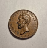 Medalie Regele Carol I 1869 - Concurs de Agricultura Rara