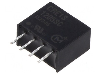 Convertor DC/DC 1W 10,8-13,2V la 5V 200mA SIP foto