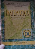 MATEMATICĂ - manual pentru clasa a IX-a, C. Năstăsescu, C. Niță