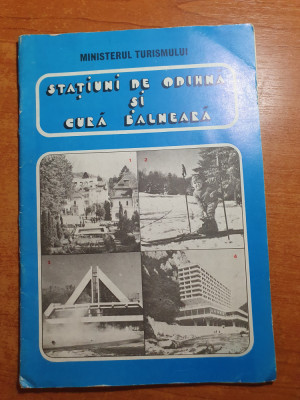 statiuni de odihna si cura balneara - din anul 1981 foto