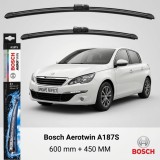 Ștergătoare Peugeot 308 II T9 (din 07.2013) | 3 397 007 187 &ndash; BOSCH