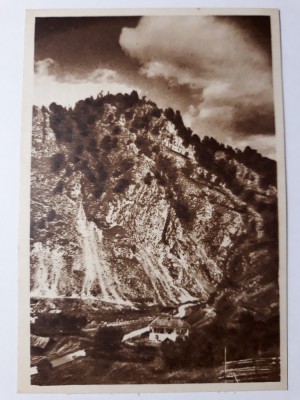 BUCEGI - LA INTRAREA IN DEFILEUL DAMBOVICIOAREI - BILINGVA ROMANO-RUSA -ANII &amp;#039;50 foto