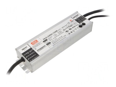 Alimentator LED 192W 12VDC IP65 foto