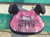Scaun Auto Copil Hello Kitty 15-36kg, Inaltator Auto Disney, Grupa 2/3, 4-12 Ani, Husa Lavabila, Aprobare ECE R44/04