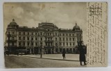 BUCURESTI , MARELE HOTEL BULEVARD , CARTE POSTALA ILUSTRATA , CLASICA , 1905