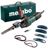 Metabo BFE 9-20 SET - RESIGILAT - Slefuitor cu banda 950 W 457x19 mm turatie constanta valiza speciala accesorii