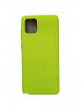 Huse silicon cu microfibra interior Samsung Galaxy Note 10 Lite Galben Neon, Verde, Husa