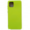 Huse silicon cu microfibra interior Samsung Galaxy Note 10 Lite Galben Neon