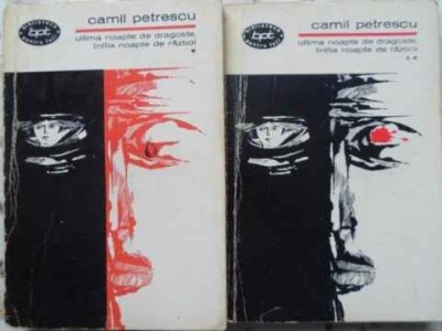 ULTIMA NOAPTE DE DRAGOSTE INTAIA NOAPTE DE RAZBOI VOL.1-2-CAMIL PETRESCU-266027 foto