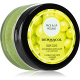 Dermacol Face &amp; Lip Peeling Grape peeling de curățare profundă buze si obraz 50 ml