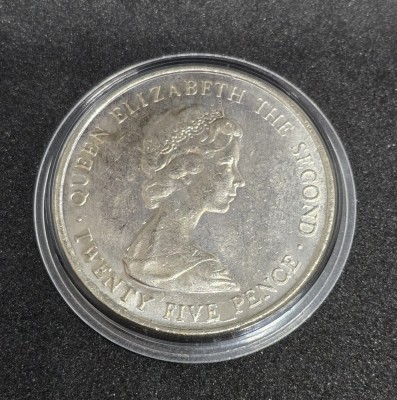 25 Pence Guernsey foto
