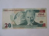 Turcia 20 Lirasi/Lire 2005