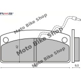 MBS Placute frana Microcar Grecav Eke 505 GDB1679, Cod Produs: 225100540RM
