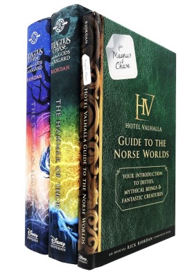 Magnus Chase Deluxe Collection 3 Books Set By Rick Riordan Norse Mythology Book Series,Rick Riordan - Editura Disney Hyperion foto