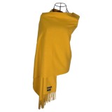 Fular dama uni 24U, 180x70cm, galben