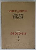 STUDII SI CERCETARI DE GEOLOGIE , GEOFIZICA , GEOGRAFIE , SERIA GEOLOGIE , NR. 1, TOMUL 12 , 1967