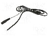 Cablu alimentare DC, cabluri, DC 5,5/2,1 soclu, negru, 1,5m, WEST POL - S21-TT-T050-150BK