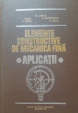 TR. DEMIAN - APLICATII: ELEMENTE CONSTRUCTIVE DE MECANICA FINA