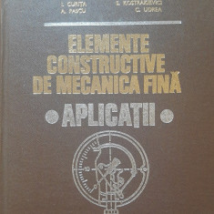 TR. DEMIAN - APLICATII: ELEMENTE CONSTRUCTIVE DE MECANICA FINA