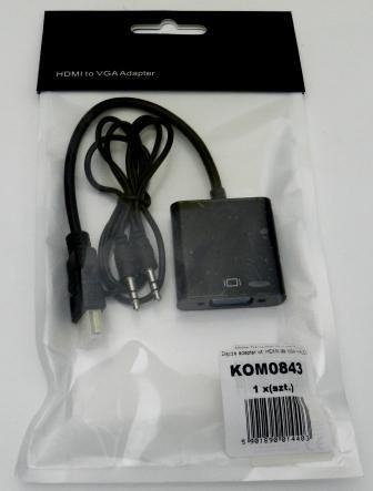 Adaptor HDMI TATA - VGA MAMA &amp;amp; AUDIO