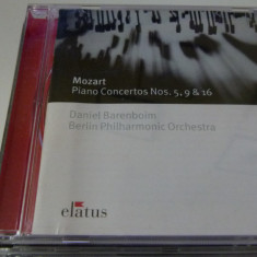 Mozart - co. nr 5,9,16 -Berliner phil., D. Baremboim 896