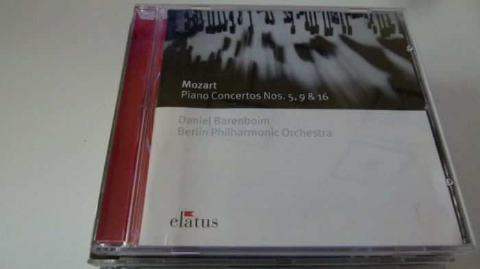 Mozart - co. nr 5,9,16 -Berliner phil., D. Baremboim 896