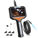 Cumpara ieftin Camera Inspectie Auto Industriala iUni VC43-RD, Ecran IPS 4.3&quot;, Cablu Semirigid, Lungime 2M, 1080P, 8 LED-uri ajustabile, Lentila 8mm, Slot Card Micro