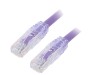 Cablu Patch Cord PANDUIT U/UTP Cat 6a, 1m, Violet, PVC, 24AWG