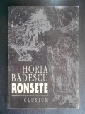 Horia Badescu - Ronsete (1995, cu autograful si dedicatia autorului)