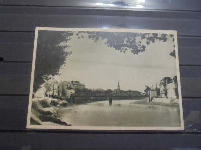 R.P.R. - LUGOJ - Pod peste Timis - anii 1950 - 1955 - circulata, trimisa de la U. M. 03503 Rai. V.I. LENIN la Bucuresti - foto