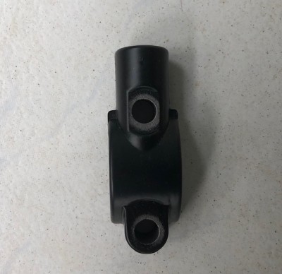 Suport oglinda cu filet M8 dreapta pentru ghidon 22mm foto