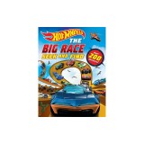 Hot Wheels: The Big Race Seek and Find: 100% Officially Licensed by Mattel, Over 200 Stickers, Perfect for Car Rides for Kids Ages 4 to 8 Years Oldvol