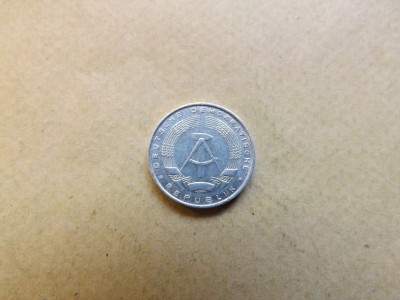 Republica Democrata Germania 5 Pfennig 1968 foto